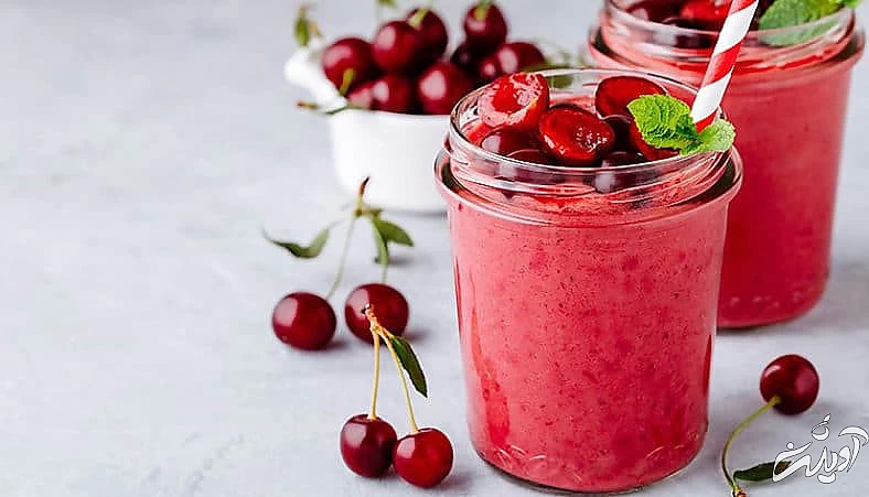 اسموتی میوه های سرخ